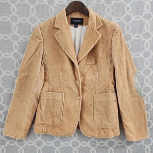 Express Tan Corduroy Blazer